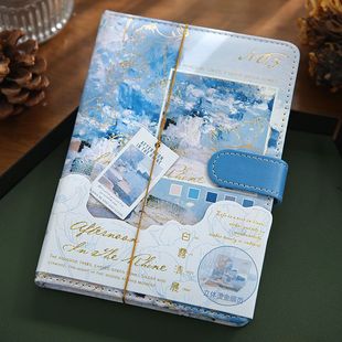 小日子不翻篇 高颜值日记本磁扣 手帐本子精美笔记本可爱手账本