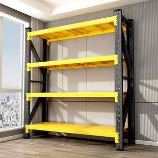 仓储货架多层置物架家用铁架子超强承重快递储物架仓库重型货