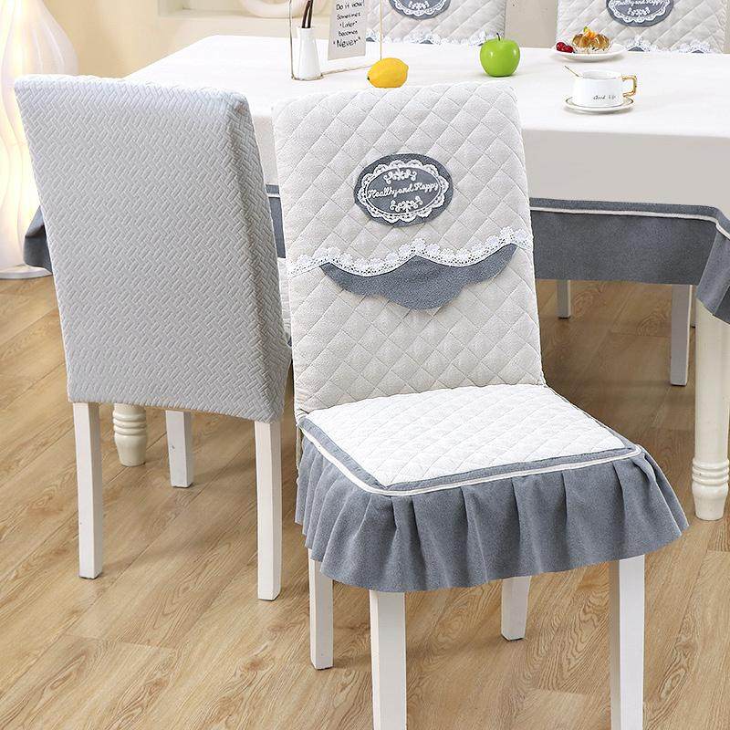 椅子套罩全包椅套家用防滑一体垫餐厅餐桌椅套罩感连体座椅套