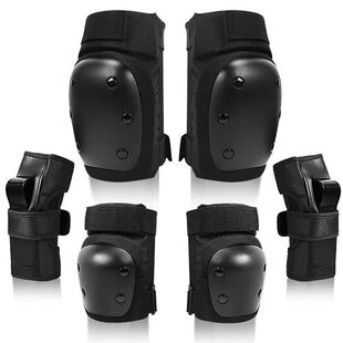 国家标准轮滑成人护具六件套专业青少年滑板防摔头盔七件套装