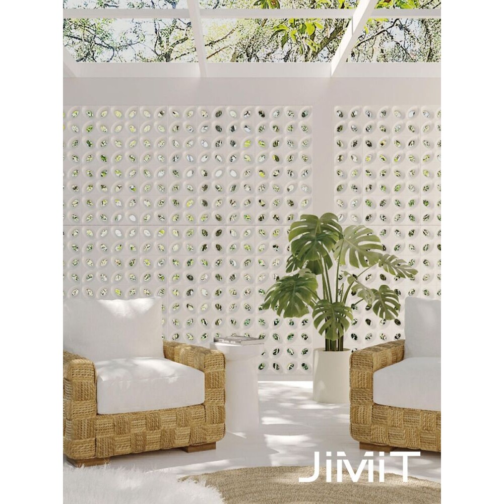 网红立体陶瓷空心玲珑砖酒店餐饮办公楼艺术背景墙隔断镂空砖