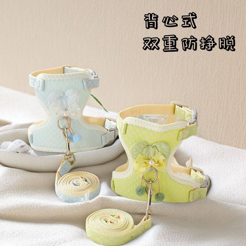 猫咪牵引绳可调节宠物胸背带防挣脱外出幼猫专用可爱溜猫绳子包邮,宠物/宠物食品及用品,猫牵引绳,淘宝优惠券,粉丝福利购,淘宝优惠卷