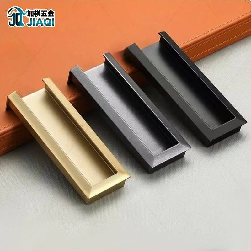 现简约轻奢锌合金嵌入式拉手衣柜橱柜抽屉柜嵌入式防撞小拉手,基础建材,隐形拉手,淘宝优惠券,粉丝福利购,淘宝优惠卷