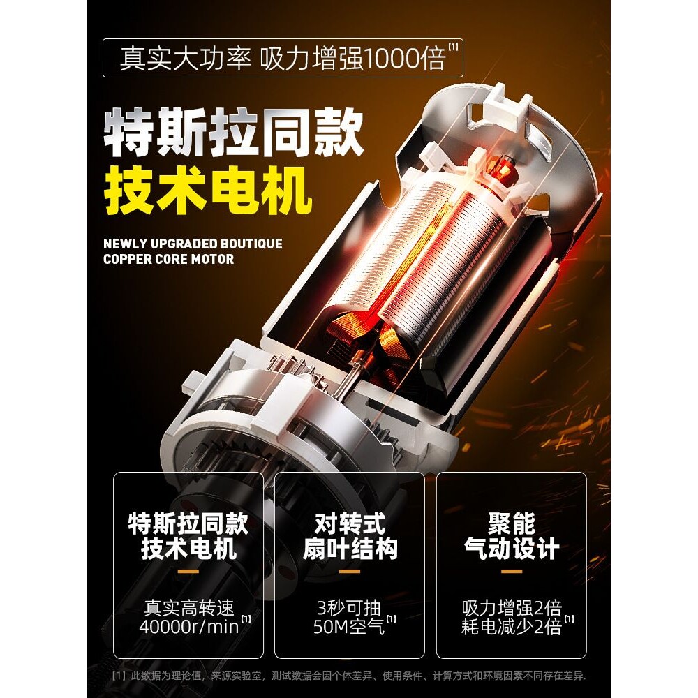 手持车载吸尘器大吸力汽车内家用小型迷你无线随