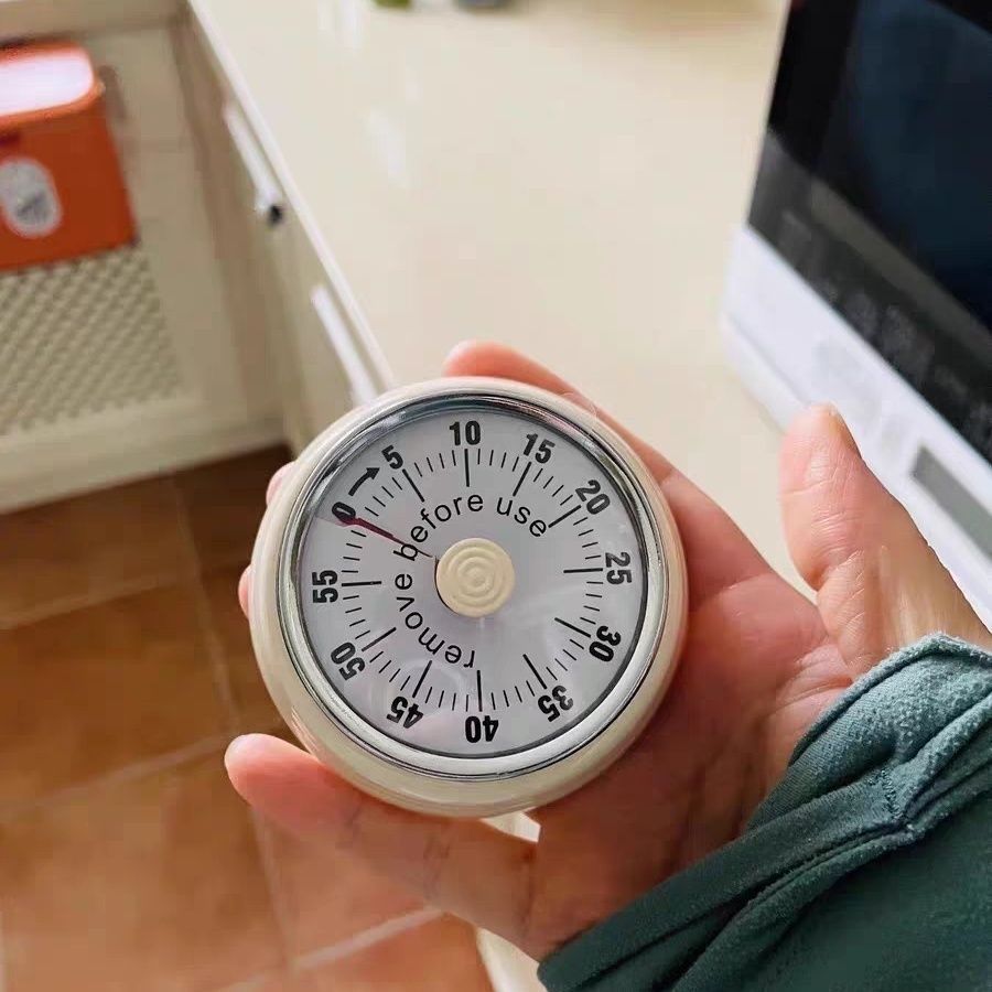 计时器家用机械式厨房烹饪定时器磁吸学习倒计时提醒器闹钟烘焙