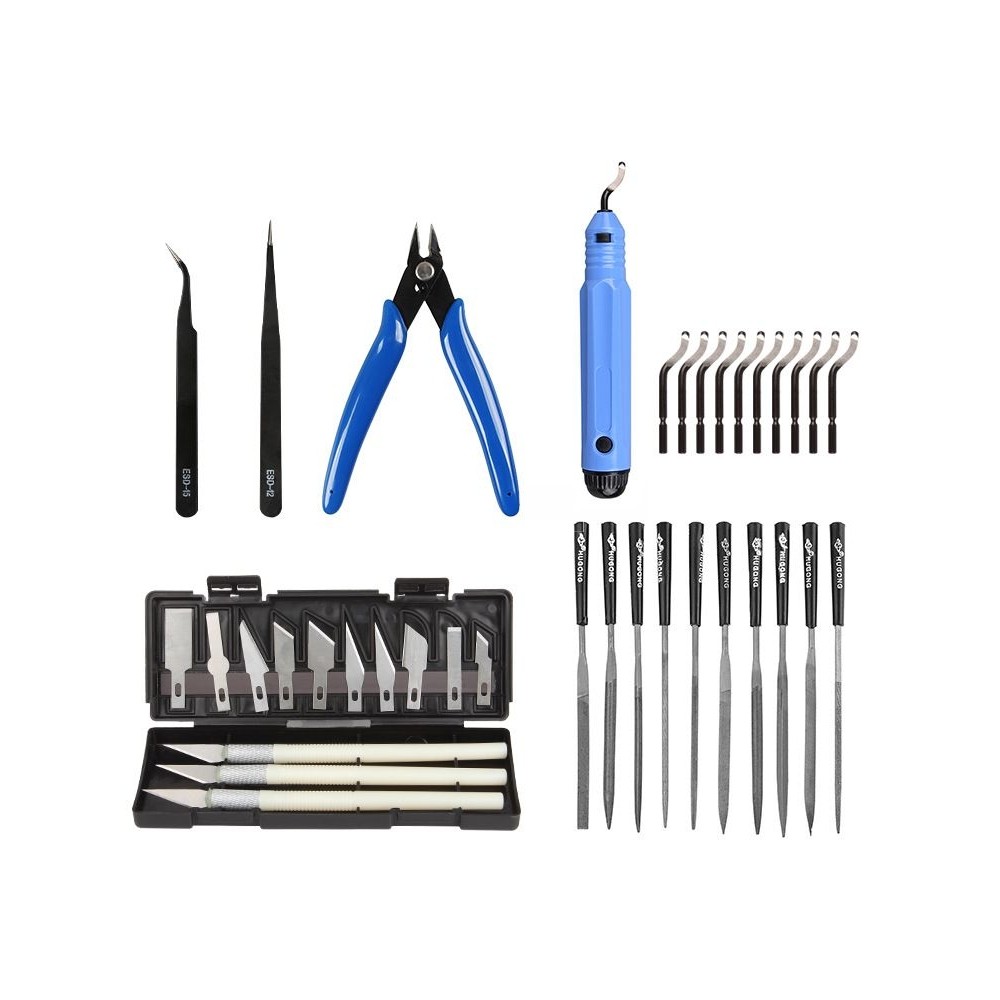 3D打印机配件 模型清理工具雕刻刀锉刀修边刀套件打磨修边DIY套装,五金/工具,刮刀,淘宝优惠券,粉丝福利购,淘宝优惠卷