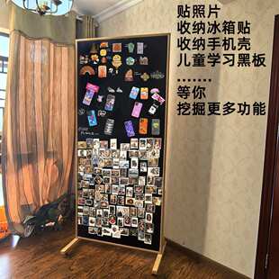 大号落地式支架磁吸小黑板店铺用立式展示板户外商用广告牌