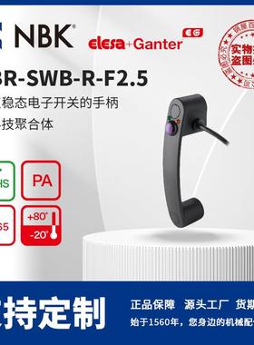 NBKELESAEBR-SWB-R-F2.5带双稳态电子开关手柄灰黑色亚光饰面