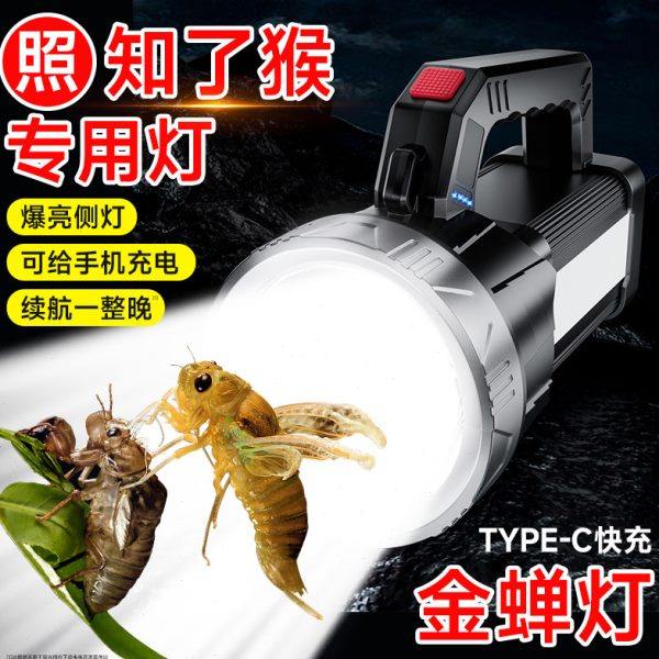 照知了猴专用灯手电筒强光充电户外超亮超长续航蝎子灯金蝉探照灯,户外/登山/野营/旅行用品,手电筒,淘宝优惠券,粉丝福利购,淘宝优惠卷