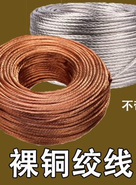 无    皮接地线 4线 绞股镀铜铜2.5锡圆T6方16软平35 10裸多25JR