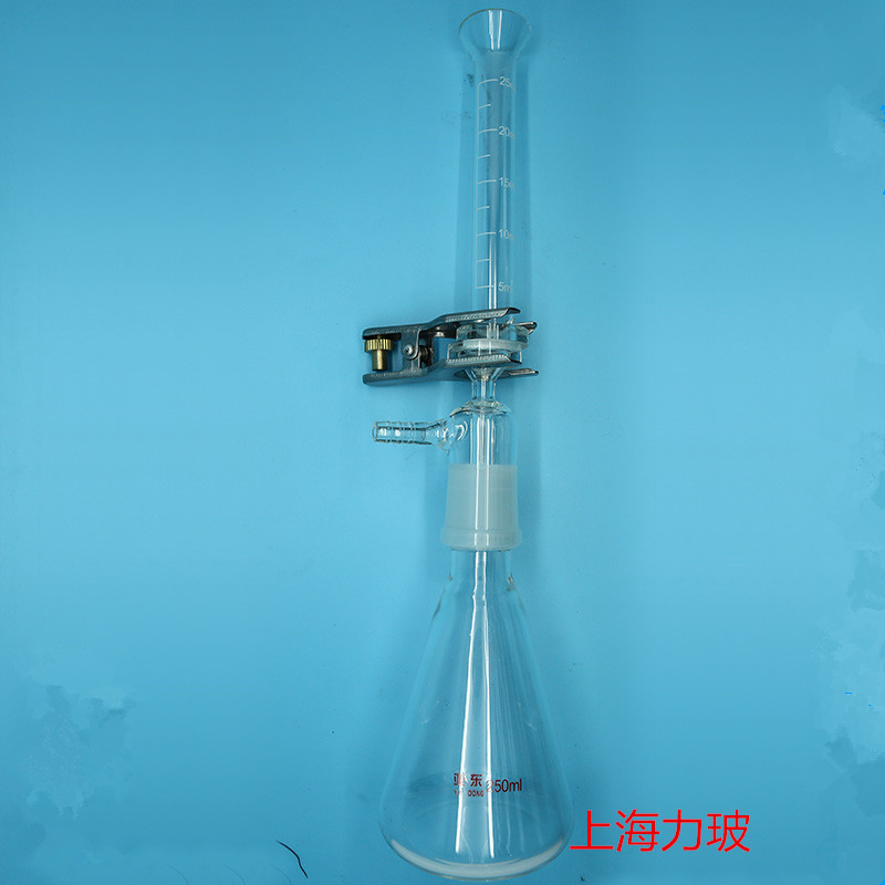 微量砂芯过滤装置2j50ml 滤膜25mm溶剂过滤器砂芯直径20mm抽滤装