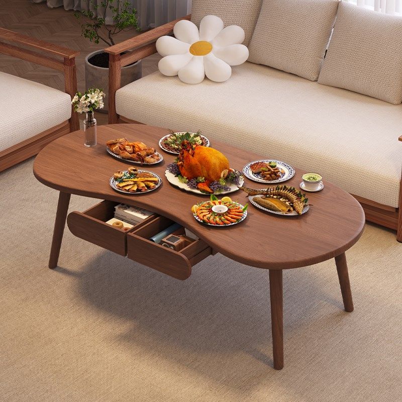 实木茶几饭桌一体两用小户型客厅家用简约茶几餐桌二合一中式茶桌,住宅家具,茶几,淘宝优惠券,粉丝福利购,淘宝优惠卷