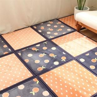 日式藤席地毯夏季榻榻米凉席地垫客厅卧室儿童爬行垫家用清爽垫子