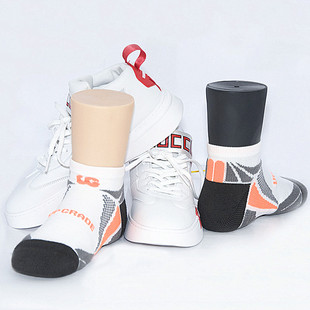 鞋模袜模高帮低帮船袜家居袜鞋袜店地摊展示脚模模型塑料试穿道具