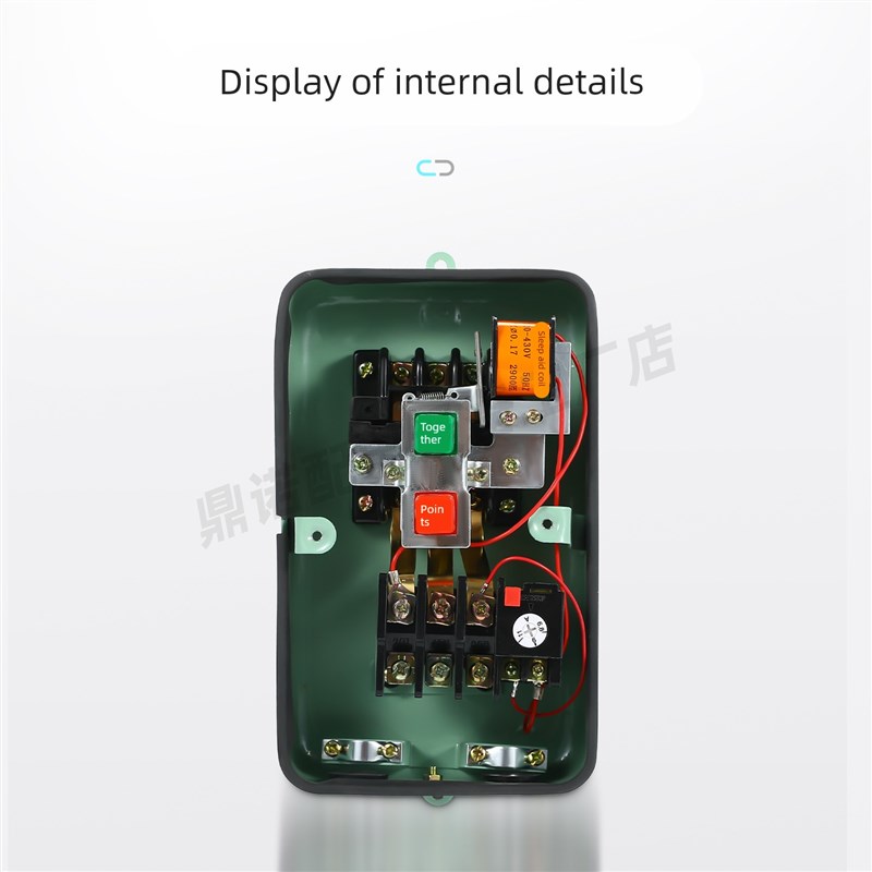 电磁启动器磁力启动器QZ610-4RF 10RF 17RQF电动机保护器启动器