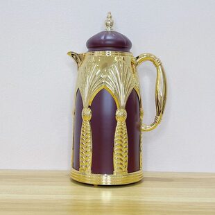 玻璃热水瓶家用阿东迪拜暖壶轻奢伯拉中耳咖啡壶其胆保温壶土商用