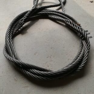 脱困自卸60半自救钢丝货车牵引拖车绳绳挂钢丝绳翻斗15维修工具吨