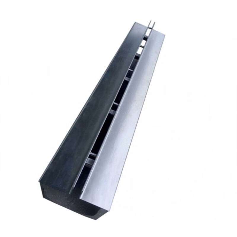 协佩定制不锈钢线j性排水沟盖板304直排弧形u形缝隙式排水盖板定