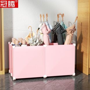 伞桶雨伞收纳桶办公室桌可移动迷你门口伞架下置塑料简易家用小型