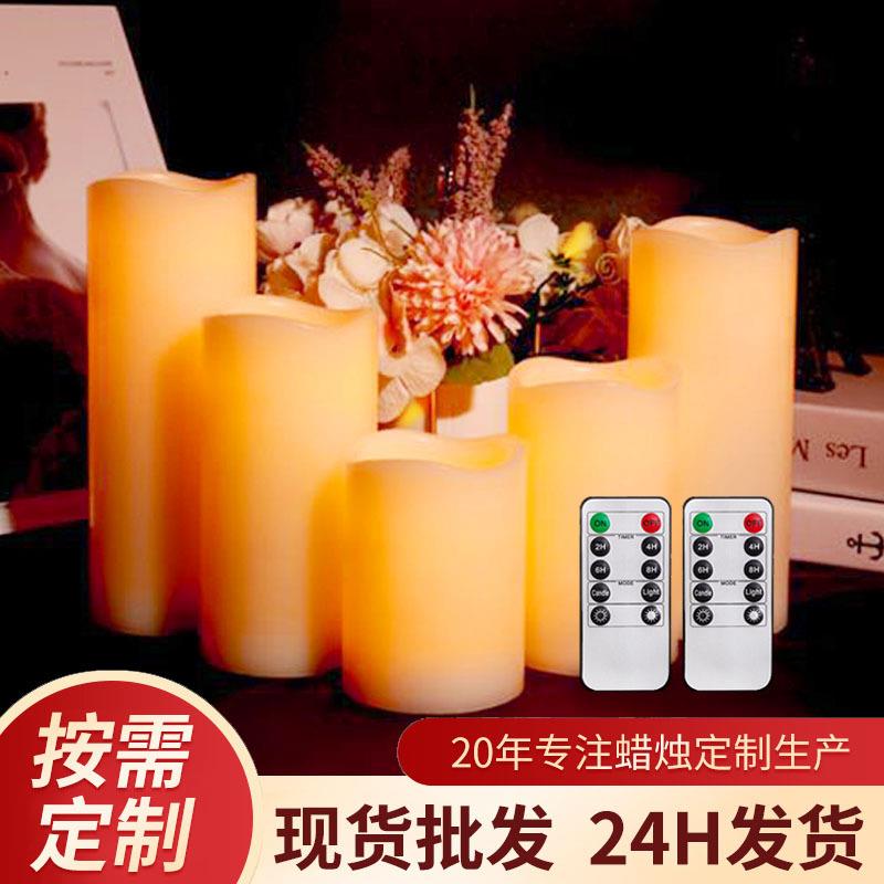 跨境LED电子蜡烛灯摇摆晃动仿真假蜡烛酒吧婚庆餐厅引路照明