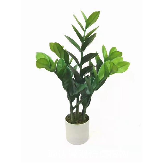 仿真植物招财树仿真盆栽客厅盆景室内金钱树大型装饰落地植物摆件
