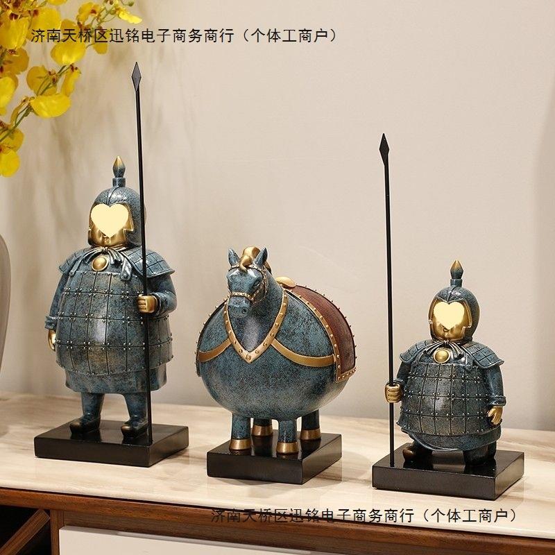 兵马俑摆件装饰品办公室电视柜玄关酒柜桌面装饰品西安文创纪念品