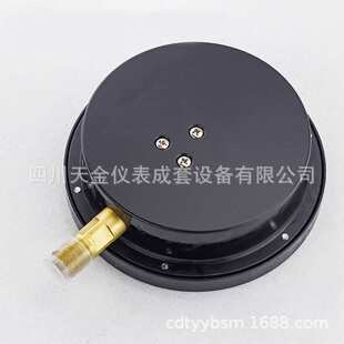 重庆川仪压力表微压表膜盒压力表重庆川仪压力表 YE150  0-100KPA