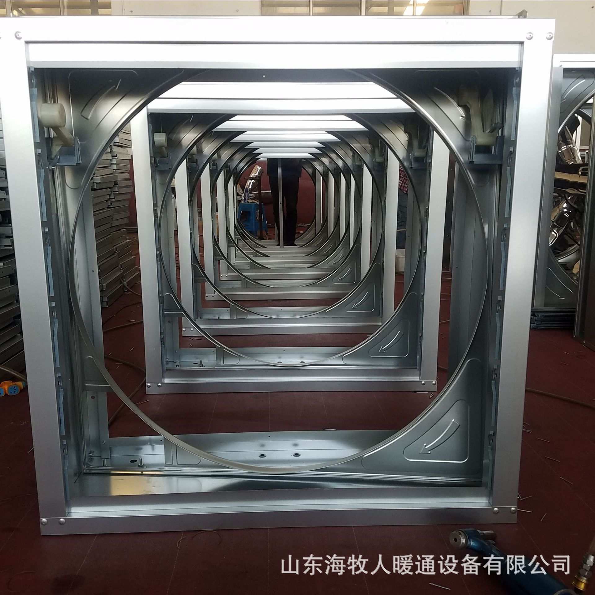 推拉式负压风机畜牧养殖大棚厂房工业排风扇大功率降温设备厂家