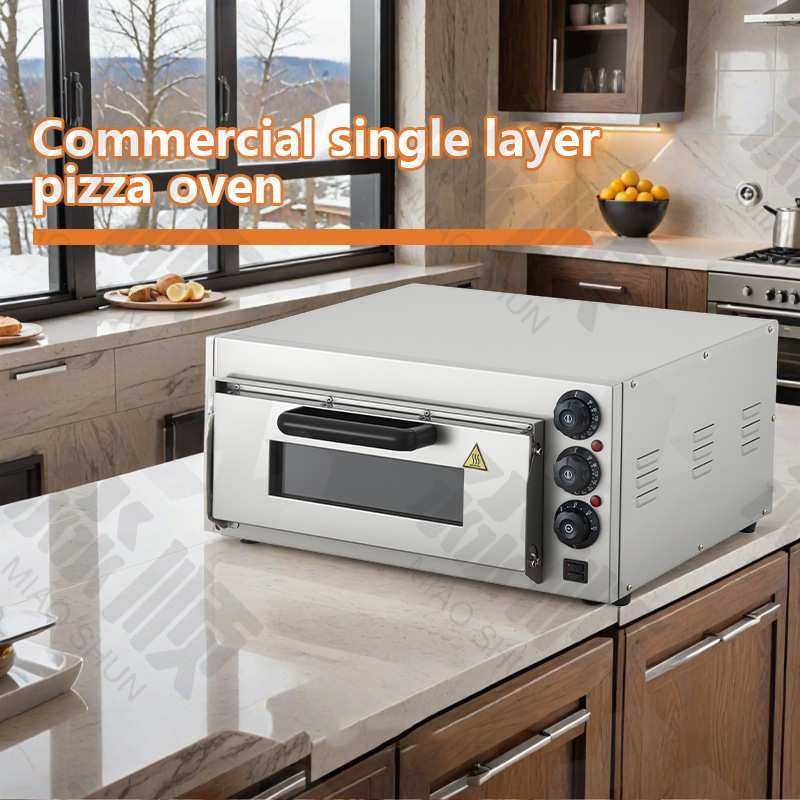 商用不锈钢披萨炉烤箱可定温定时烘焙烘烤炉烤箱耐高温披萨机跨境,3C数码配件,USB灯,淘宝优惠券,粉丝福利购,淘宝优惠卷