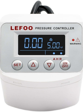 LFDS630数显220V真空负压泵开关空压机水气泵压力启停开关控制器