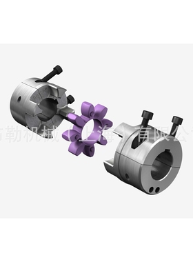 上海无锡梅花瓣/减震垫联轴器弹性体GR90 Spider 95ShA缓冲块黄色