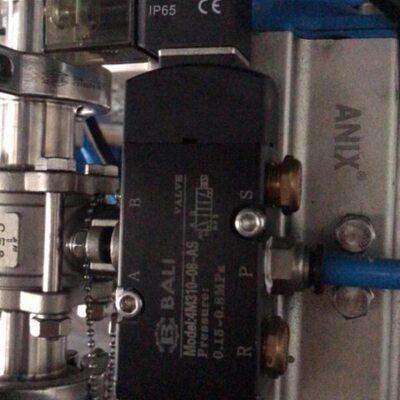 BALI气动球阀气动蝶阀换向电磁阀4M310-08-AS