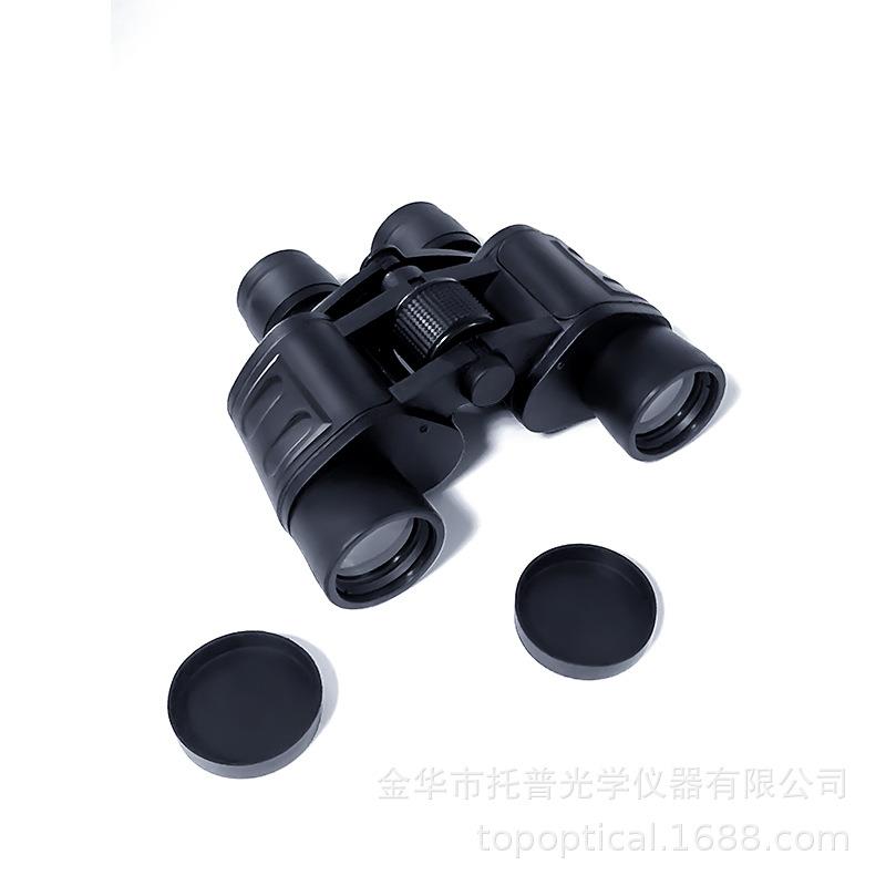 厂家生产7X35双筒望远镜 户外野营旅游高清望蓝膜光学望远镜