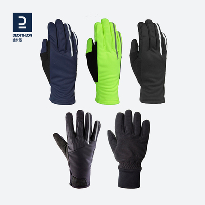 迪卡侬公路自行车骑行手套t山地车单车手套全指冬季减震保暖OVRC