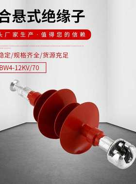10KV复合悬式绝缘子FXBW4-10/70户外高压 FXBW4-10/100绝缘子
