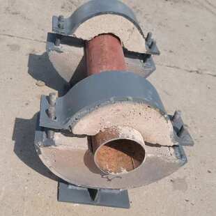 佰誉供应石化管道蛭石保温隔热管托 保冷木块T型管托 图纸加工