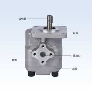 高压齿轮泵HGP-2A-HGP-2A-F2R/F4R/F6R/F12升降平台液压油泵泵头