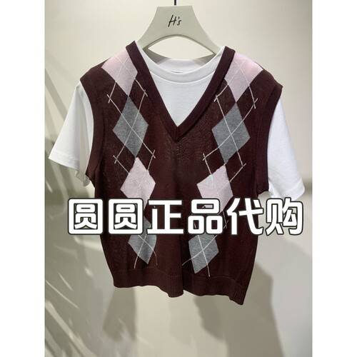 H'S/hs女装专柜正品代购2026秋款国内商场同款针织衫112607201129