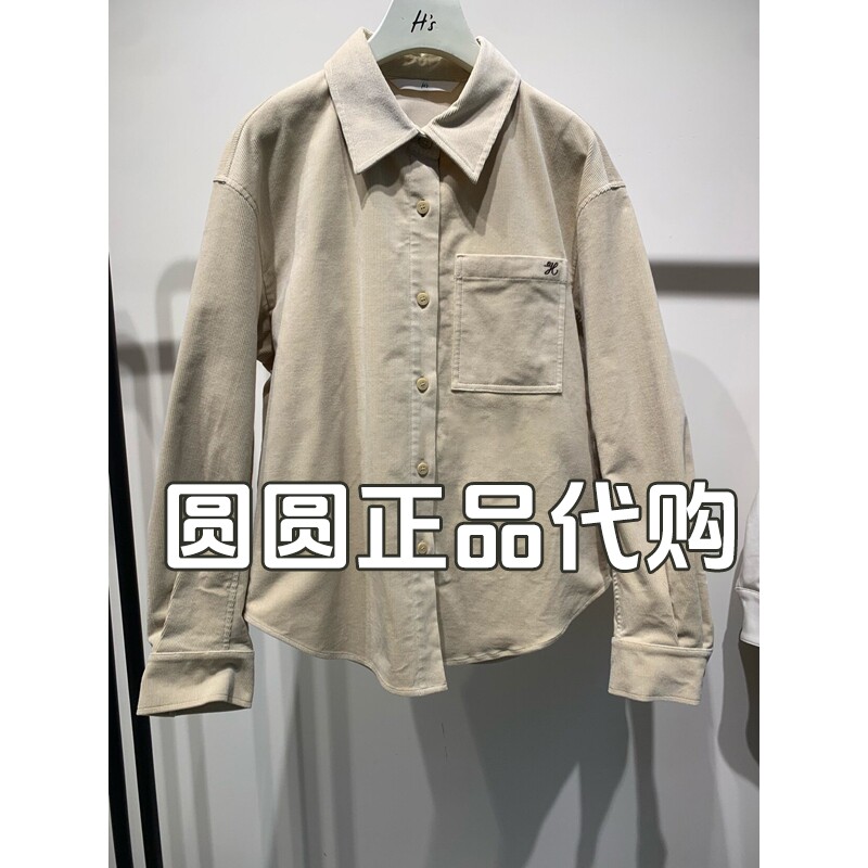 H'S/hs女装专柜正品代购2026秋装新款国内长袖衬衣112609103089