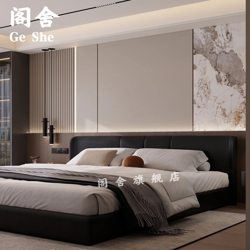 客厅简约现代壁纸彷大理石纹格栅壁纸卧室背N景墙布布民宿酒店壁