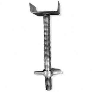 工地实心油顶丝桥梁丝杠建筑支撑支撑脚架拖顶托改梁顶托可调墙