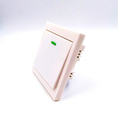 遥控开关无线智能远程开关 86型板开墙壁开关单开V翘路 面板1220