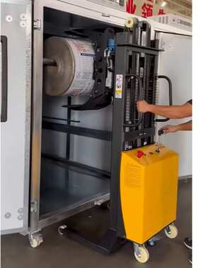普尔夫350kg半电动抱夹堆高车无溶剂上料车凹印夹抱机上料卸料车
