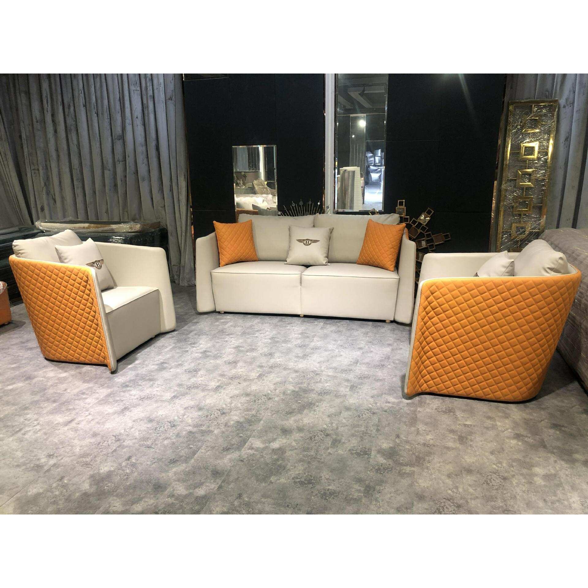 轻奢沙发组合北欧后现代简约沙发港式洽谈椅客厅组合家具