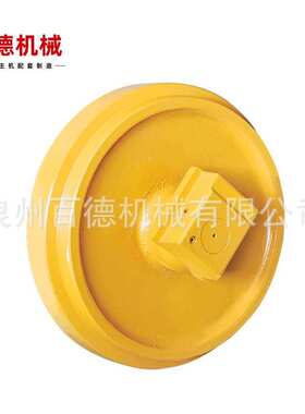 三一挖掘机引导轮SY85/95/120/135/155/110勾机涨紧轮三一导向轮