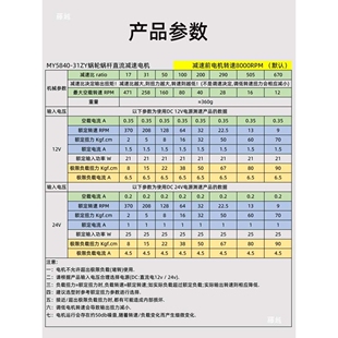 蜗轮蜗杆直流减速电机12伏24v直角5840-31ZY微型可调低慢速小马达