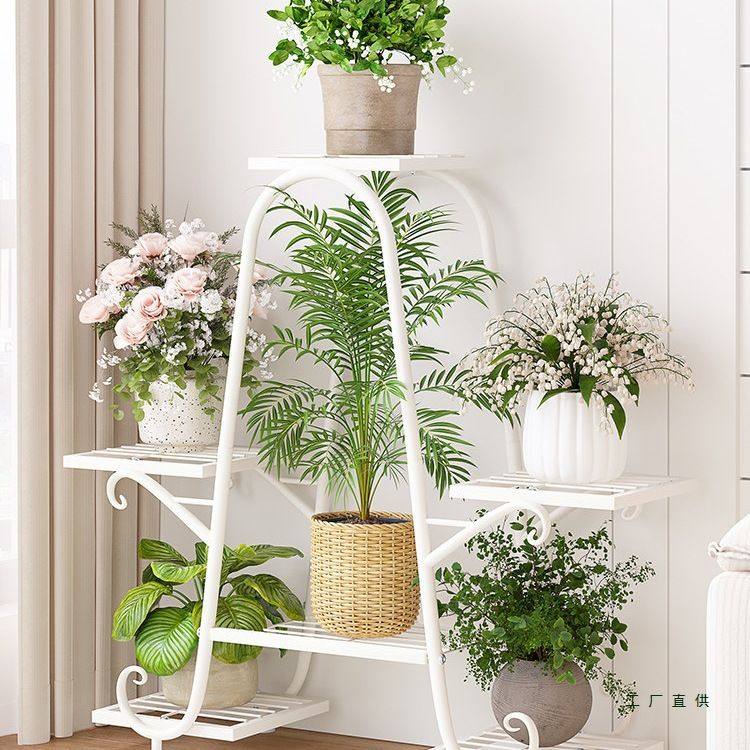 花架子客厅落地式阳台置物架户外庭院多肉铁艺花盆托架层架扩展架,收纳整理,整理架/置物架/收纳架,淘宝优惠券,粉丝福利购,淘宝优惠卷