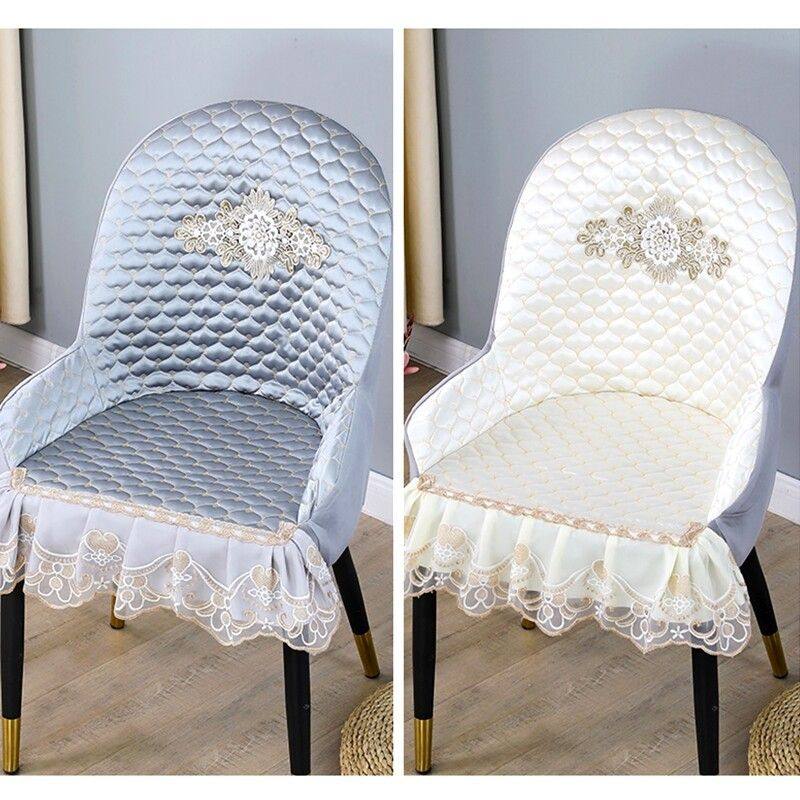 2025加厚大弧形椅子套罩通用保护坐垫家用座扶手欧式餐桌板凳