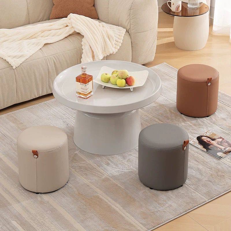 新款轻奢耐用家用客厅小凳子圆形凳网红梳妆凳换鞋沙发卧室茶几,住宅家具,矮凳,淘宝优惠券,粉丝福利购,淘宝优惠卷