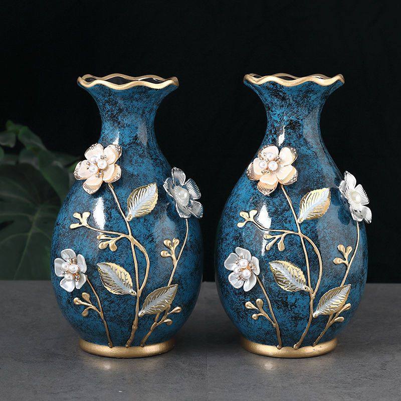 干花装饰摆件餐桌陶瓷小花瓶客厅插花电视柜家居饰品北欧创意简约,家居饰品,花瓶,淘宝优惠券,粉丝福利购,淘宝优惠卷